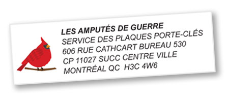 Étiquette-adresse